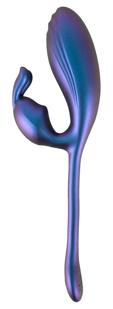 Sweet Smile Metallic Double System - elastyczny silikonowy model 22,5 cm