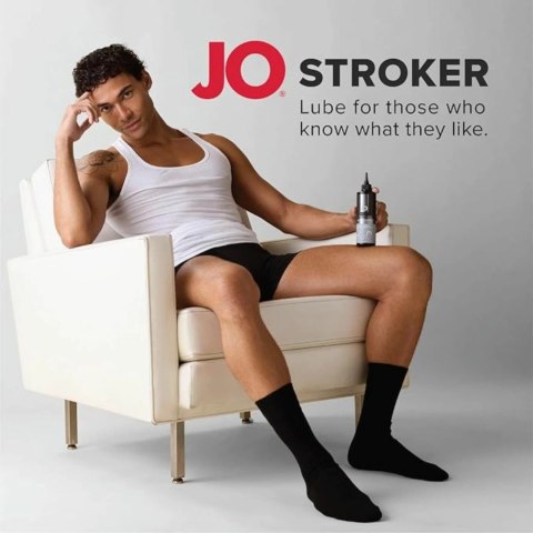 System JO Stroker Lubricant 240 ml - żel wodny do maszyn intymnych