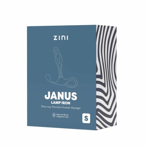 Zini Janus Lamp Iron S Bordeaux - anatomiczny masażer z cynkiem