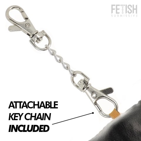 Fetish Submissive Luno Pluszowy Miś Kolekcjonerski z Maską i Biczem