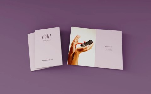 Handy Oh! Vibrator - Interaktywna Technologia ResoTouch, Fioletowy