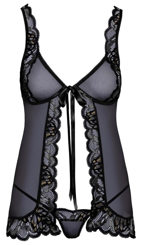 Kissable Babydoll S/M - Elegancka Koronkowa Koszulka z Stringami