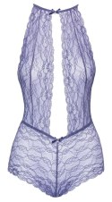 Kissable Body Lace L/XL lawendowe koronka, ozdobne kokardki, elastyczne