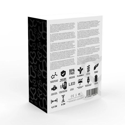 Moressa Zac Premium - Pierścień Wibrujący, 7 Trybow, USB, Silikon Medyczny