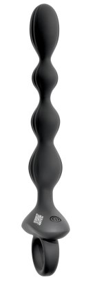 ANOS Flexible Beads model wibrujący silikonowy 21,1 cm czarny