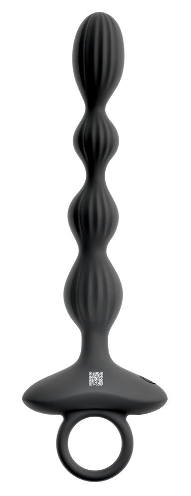 ANOS Flexible Beads model wibrujący silikonowy 21,1 cm czarny
