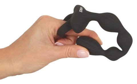 ANOS Flexible Beads model wibrujący silikonowy 21,1 cm czarny