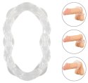 Beau coeur PARINOR elastyczny pierścień silikonowy, transparentny