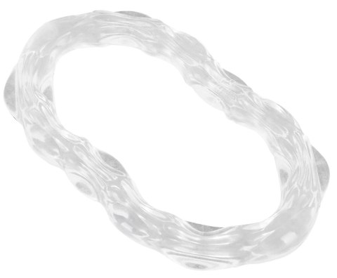 Beau coeur PARINOR elastyczny pierścień silikonowy, transparentny