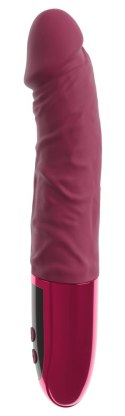 Beau coeur Varelo Natural Vibrator czerwony, 23 cm, 12 trybow