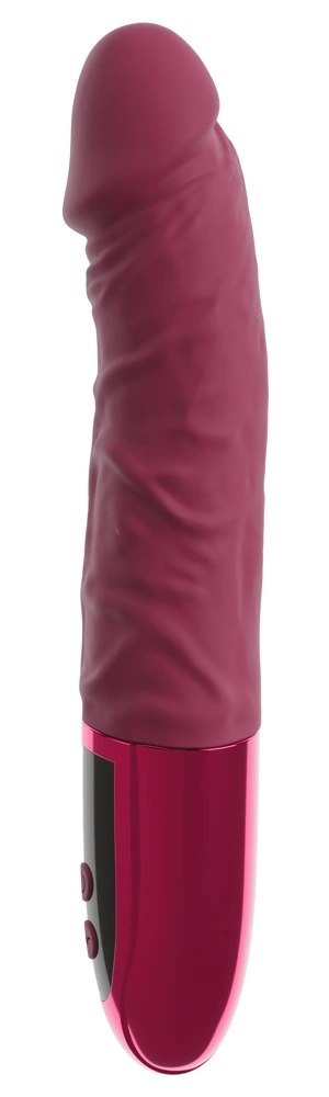 Beau coeur Varelo Natural Vibrator czerwony, 23 cm, 12 trybow