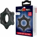 Crazy Bull Ethaniel Model 11 silikonowy pierścień regulowany czarny 65 mm
