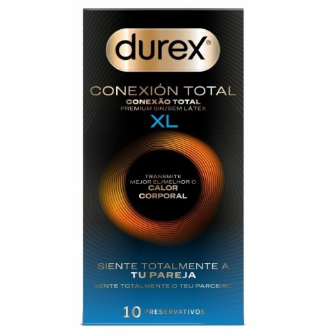 Durex Total Connection XL Ultra Cienkie Bezlateksowe 10 sztuk