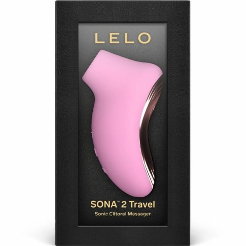 LELO SONA 2 Travel Pink - kompaktowy model soniczny podrożny