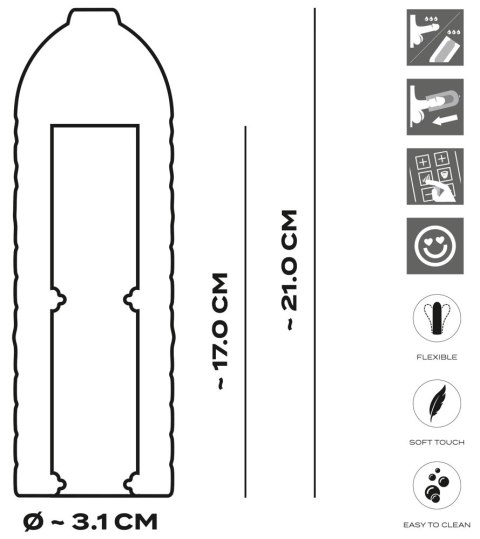Orion Suck-O-Mat 3 Performance Sleeve XL silikonowy wymienny wkład