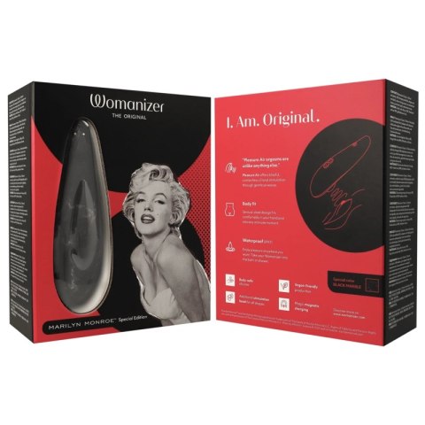 Womanizer Classic 2 Marilyn Monroe Czarny Marmur - System ciśnieniowy IPX7