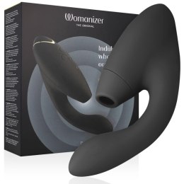 Womanizer Duo 2 Czarny - System podwojnej stymulacji, wodoodporny