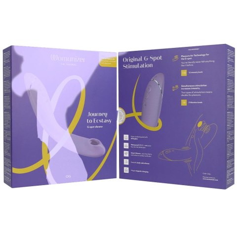 Womanizer OG G-Spot Lilac - stymulator powietrzny i wibracyjny IPX7
