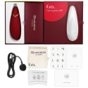 Womanizer Premium 2 Intuicyjny Stymulator Powietrzny Bordeaux IPX7
