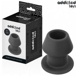Addicted Toys Extreme Hollow Plug M silikonowy anatomiczny 8,7 cm