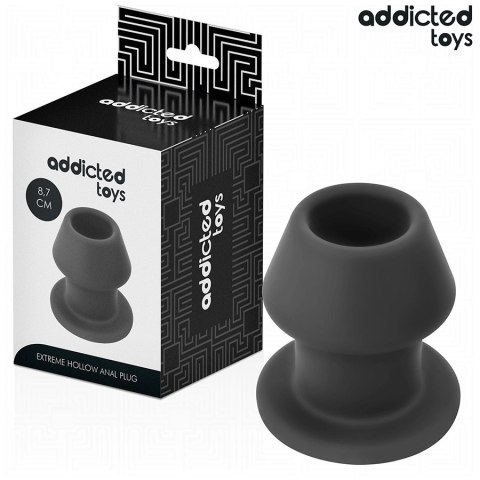 Addicted Toys Extreme Hollow Plug M silikonowy anatomiczny 8,7 cm