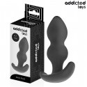 Addicted Toys Korek Anatomiczny L 11,7 cm silikonowy czarny