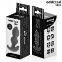 Addicted Toys Korek Anatomiczny L 11,7 cm silikonowy czarny