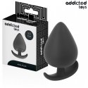 Addicted Toys Plug silikonowy S 5,3 cm ergonomiczny anatomiczny