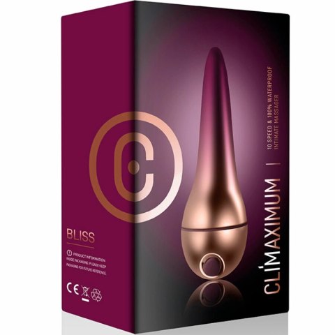 Climaximum Bliss Bullet - Kompaktowy wibrator punktowy, 10 trybow, fioletowy