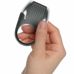 Climaximum Tyro - Wibrujący pierścień LED, silikon medyczny IPX7, ładowalny