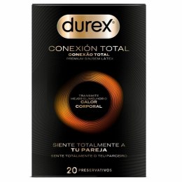 Durex Total Connection Ultra Fine Plus bez lateksu 20 szt. nitrylowe
