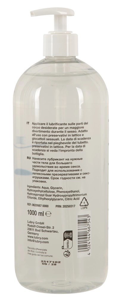 Just Glide Toylube Żel nawilżający 1000 ml wodny, gęsty, do akcesoriow