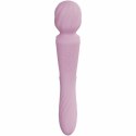 LELO SWITCH Wanda - Wibrator dwustronny z podwojnym systemem sterowania, miękki roż