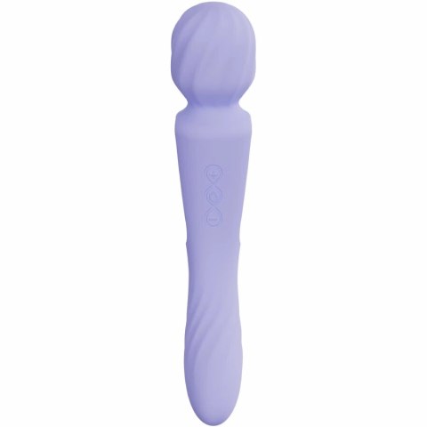 LELO Switch Wanda Lilac - podwojny model z aplikacją i sensoryczną teksturą