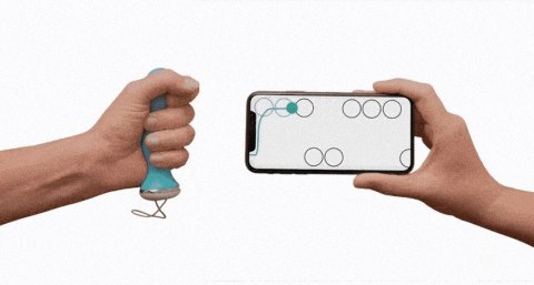 Perifit Care Original - Trener mięśni dna miednicy Bluetooth, silikonowy