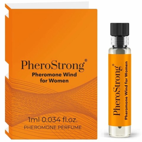 PheroStrong Wind for Women - perfumy z feromonami, 1 ml, świeży zapach