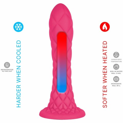 SILEXD Dreamy Fantasy silikon termoreaktywny fuksja 18,5 cm IPX7