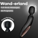 Satisfyer Wand-erland Czarny - Masażer Wibracyjny XXL, 50 Trybow, IPX7