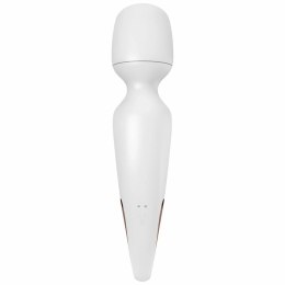 Satisfyer Wand-erland biały - masażer wibracyjny XXL, wodoodporny