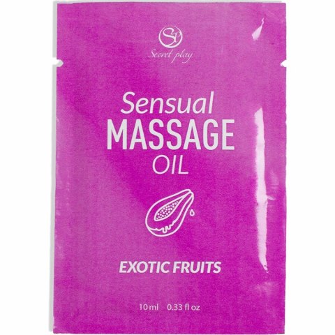 Secret Play Olejek do Masażu Exotic Fruit 10 ml - Jednorazowa Saszetka
