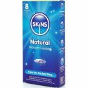 Skins Natural 8 szt. - ultracienkie prezerwatywy premium waniliowe