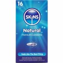 Skins Natural Premium prezerwatywy waniliowe 16 sztuk ultracienkie