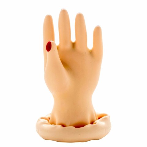 Condomerie Artystyczna Prezerwatywa Model Dłoni Ręcznie Malowana 1 szt.