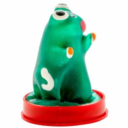 Condomerie Frog Model 1 - Artystyczna prezerwatywa ręcznie malowana