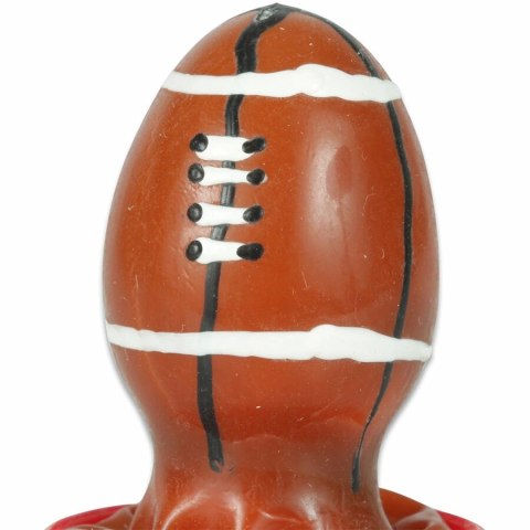 Condomerie Rugby Ball - Artystyczna prezerwatywa ręcznie malowana, lateks