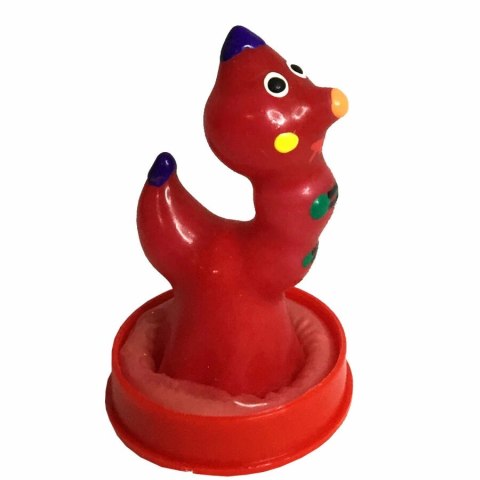 Condomerie Worm - artystyczna prezerwatywa ręcznie malowana, lateksowa