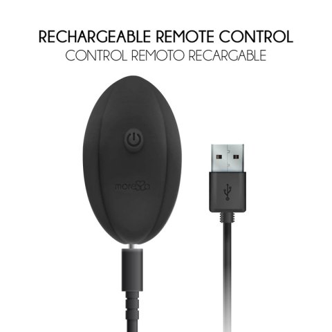 MORESA Lauren - Stymulator dla par zdalnie sterowany, silikonowy, IPX7