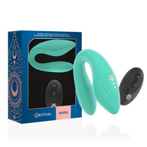 Rithual Kama Aqua - Model dla Par z Pilotem, Wodoodporny, Silikonowy