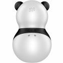 Satisfyer Pocket Panda - kompaktowy stymulator pulsacyjny, czarno-biały