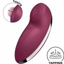 Satisfyer Tap & Climax 2 - Wielofunkcyjny model z 11 trybami, czerwony